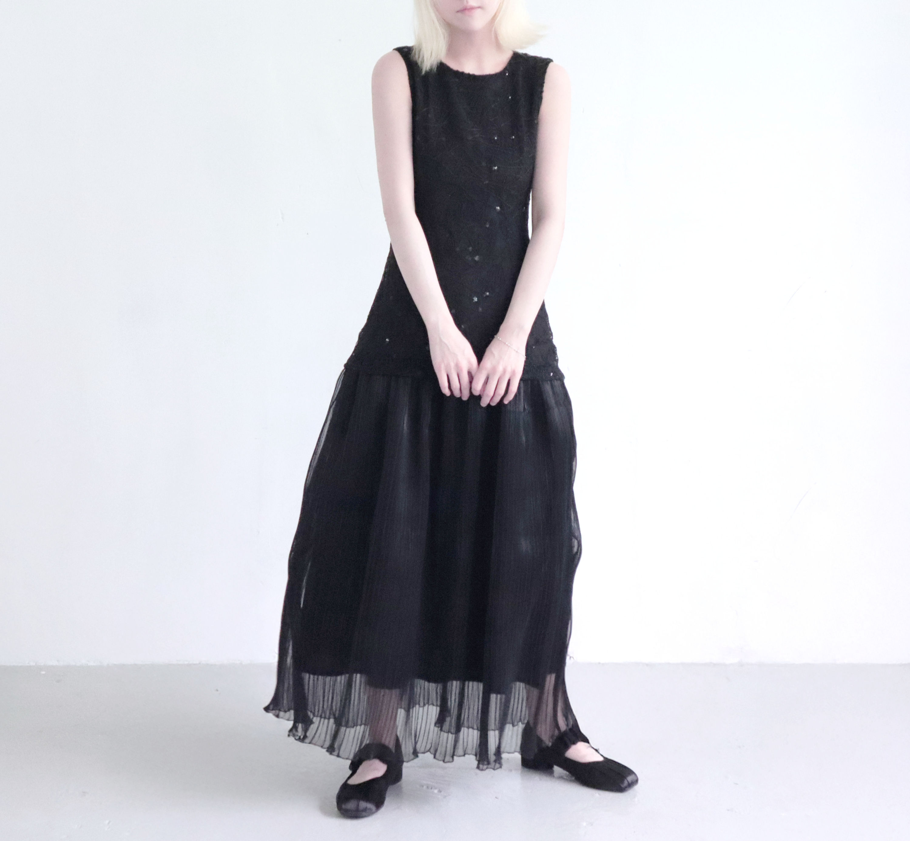 Ink That Learned To Float Dress