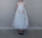 Thumbnail: Bleu Dragée Bouffant Dress (Blue)