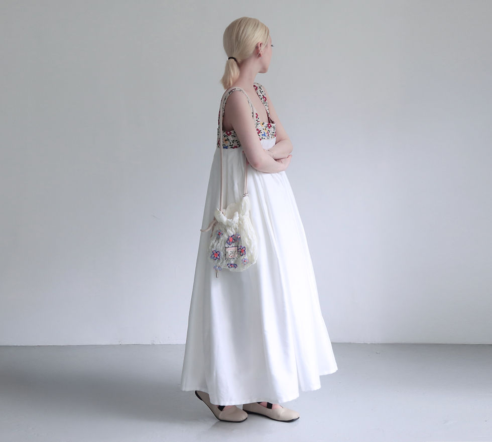 サムネイル： White Meadow Rosvale Dress