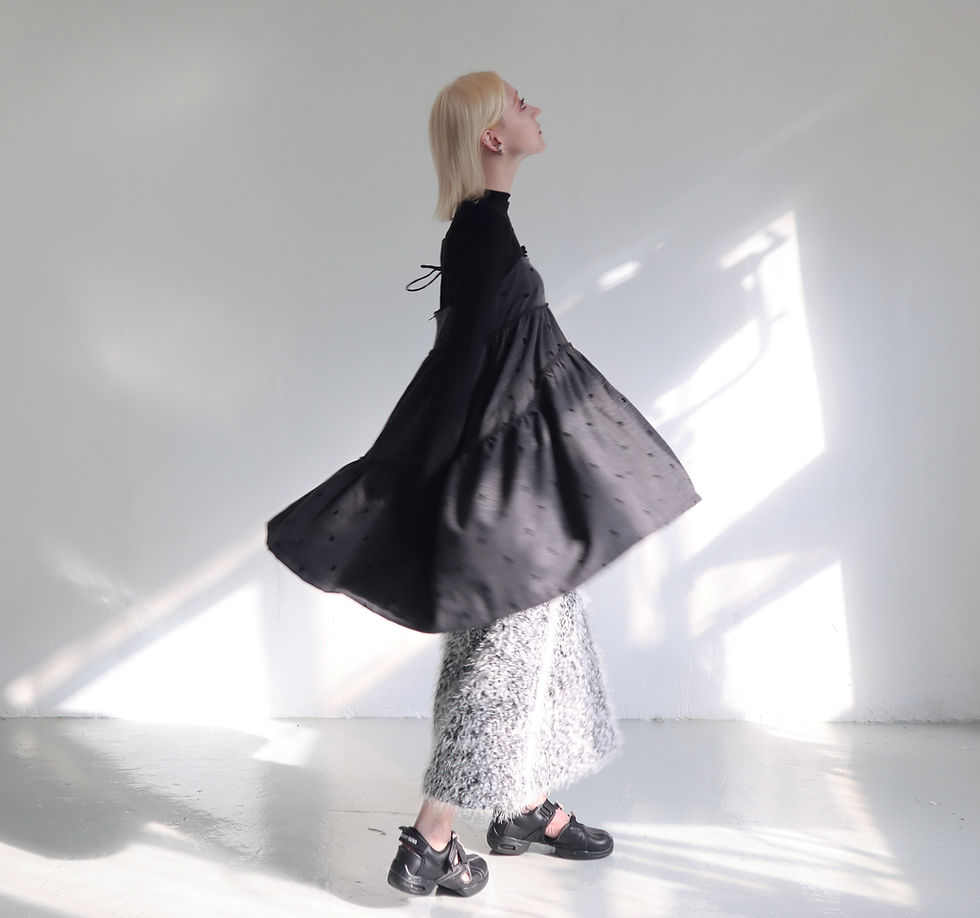 Thumbnail: Sable & Snow Mousse Skirt