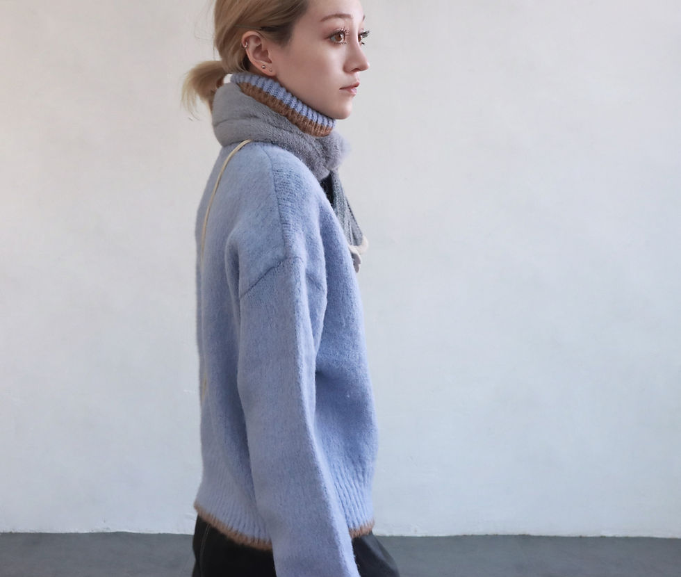 縮圖：Frost Bulky Turtleneck Sweater