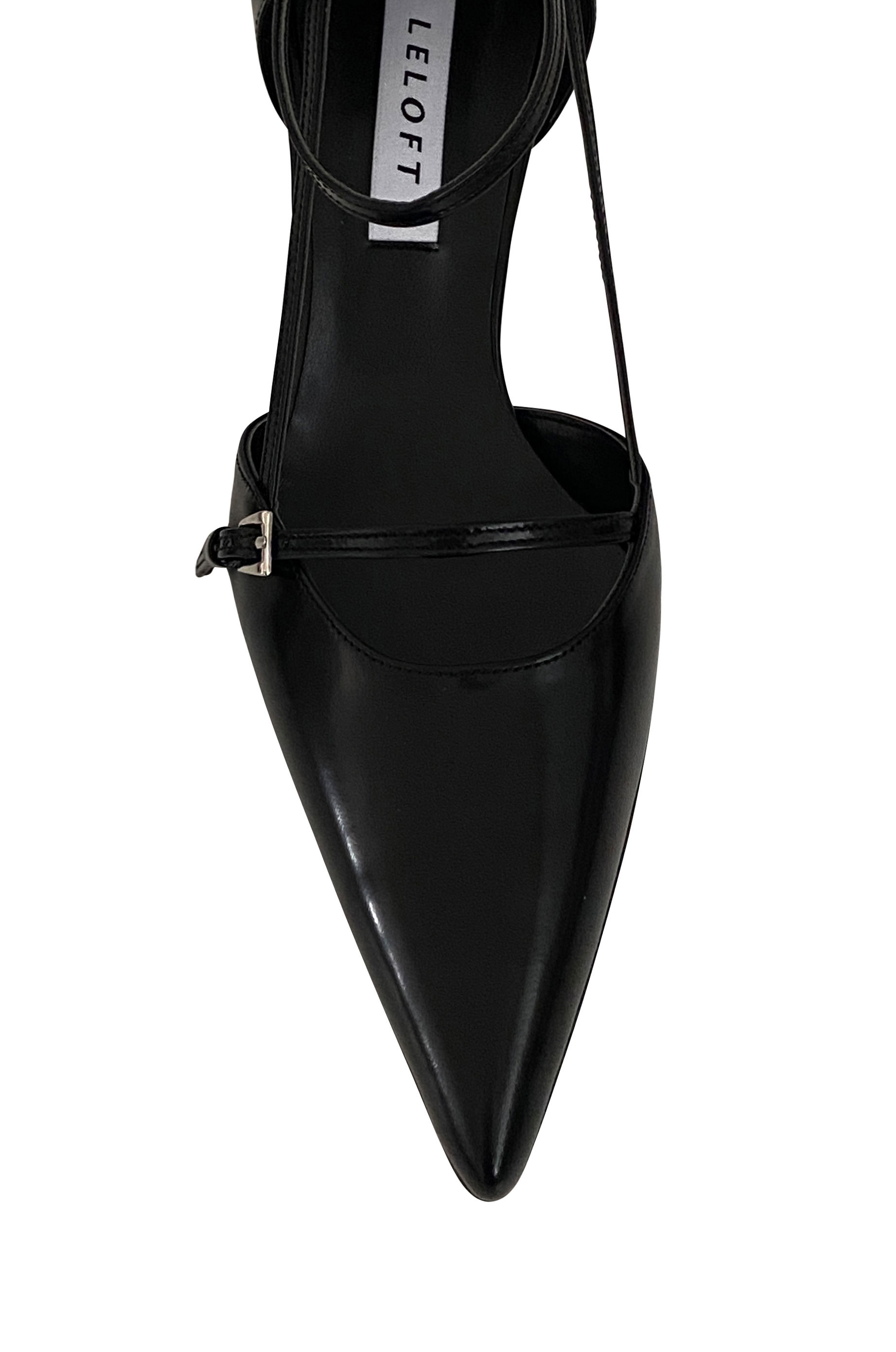 OBLIQUE SLINGBACK (BLACK)