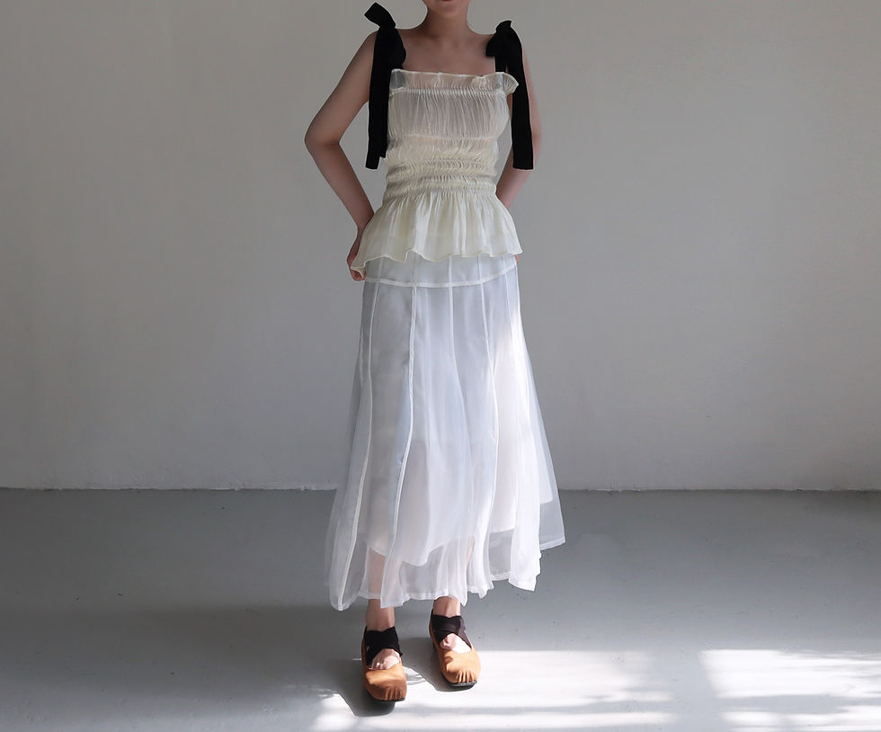 縮圖：Sea Mist Alizée Skirt