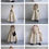 Thumbnail: Ivory Cloud Ribbon Quilted Bow Dress