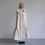 縮圖：Ivory White Fleurine Odette Coatdress