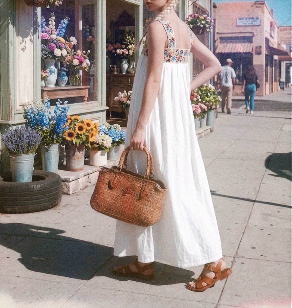 サムネイル： White Meadow Rosvale Dress