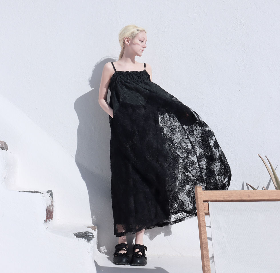 縮圖：Black Lydia Dress