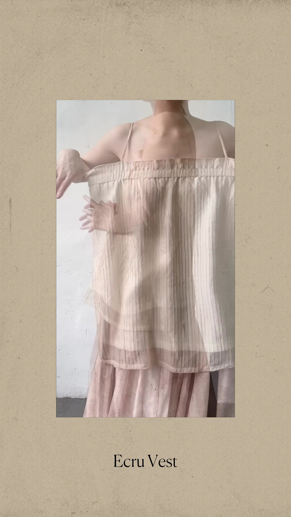 縮圖：Ecru Vest