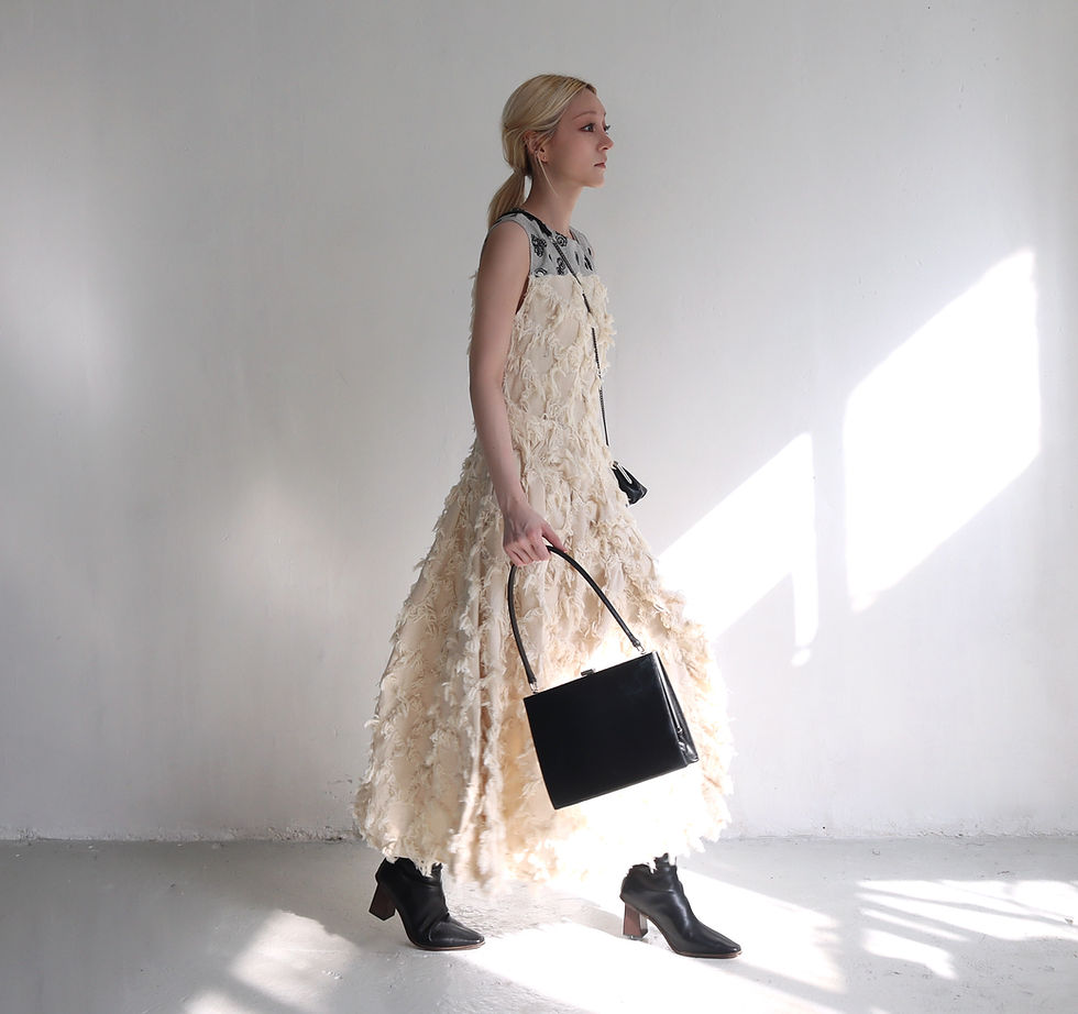 縮圖：White Zinnia Dress