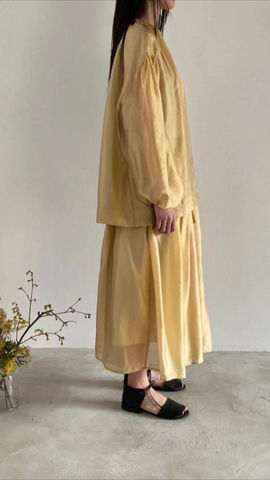 縮圖： La Luna Gleam Skirt (Brown)