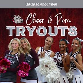 EMHS Cheer and Pom Tryouts for the 2025-26 School Year