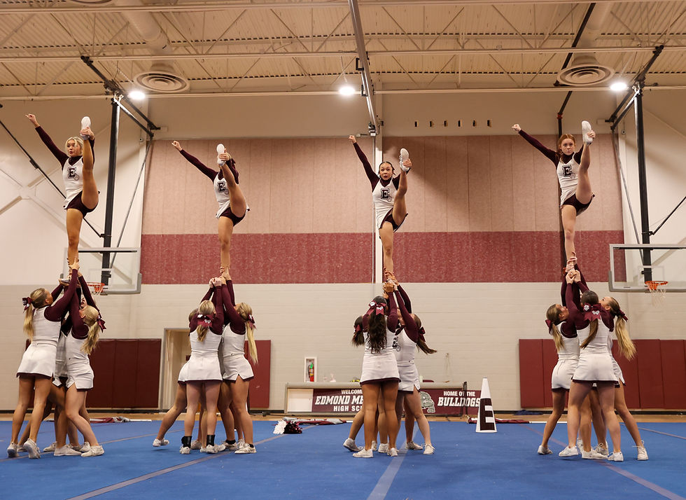 Memorial Cheer Advances to State After Strong Showing at Regionals
