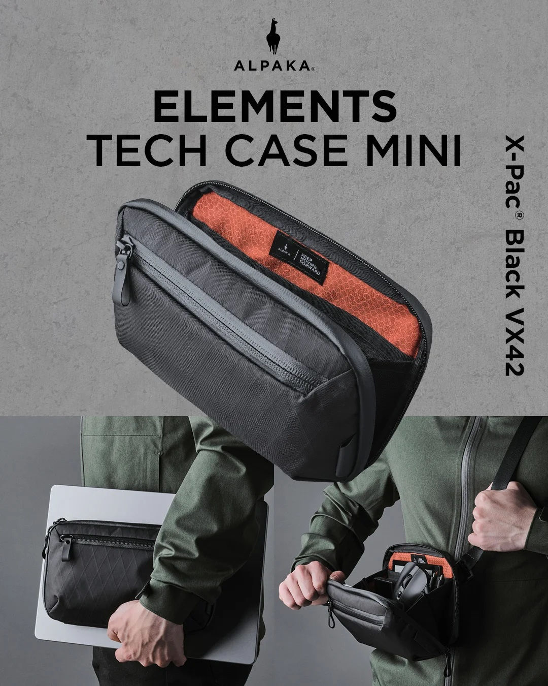ALPAKA Elements Tech Case Mini 迷你收納包 ECOPAK™