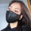 Thumbnail: Yuzuki Vegan Leather Face Mask - Black