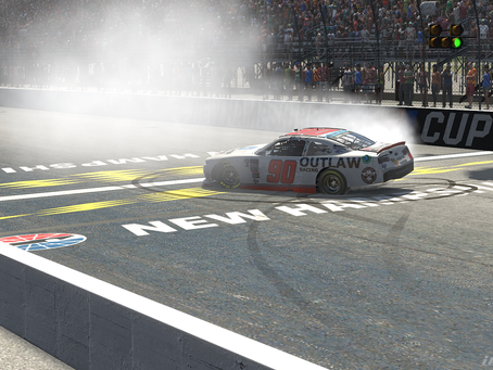 Eckert Runs Away at New Hampshire