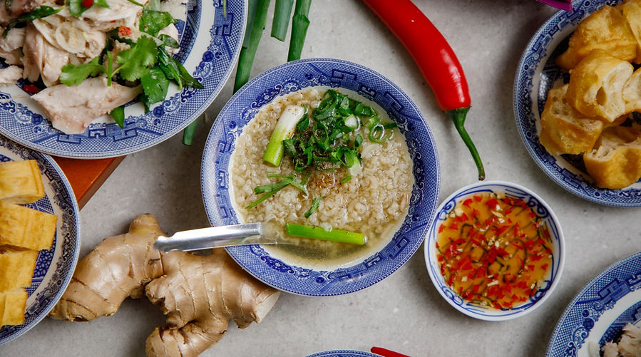 Vietnamese Chicken Congee - Chao Ga