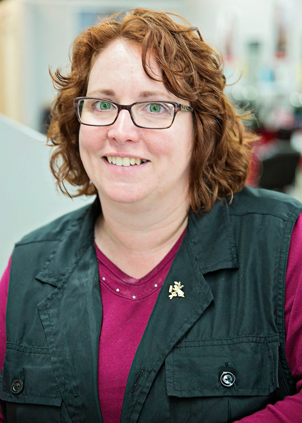 Kelly, stylist at Elmsdale's Shears Salon and Spa