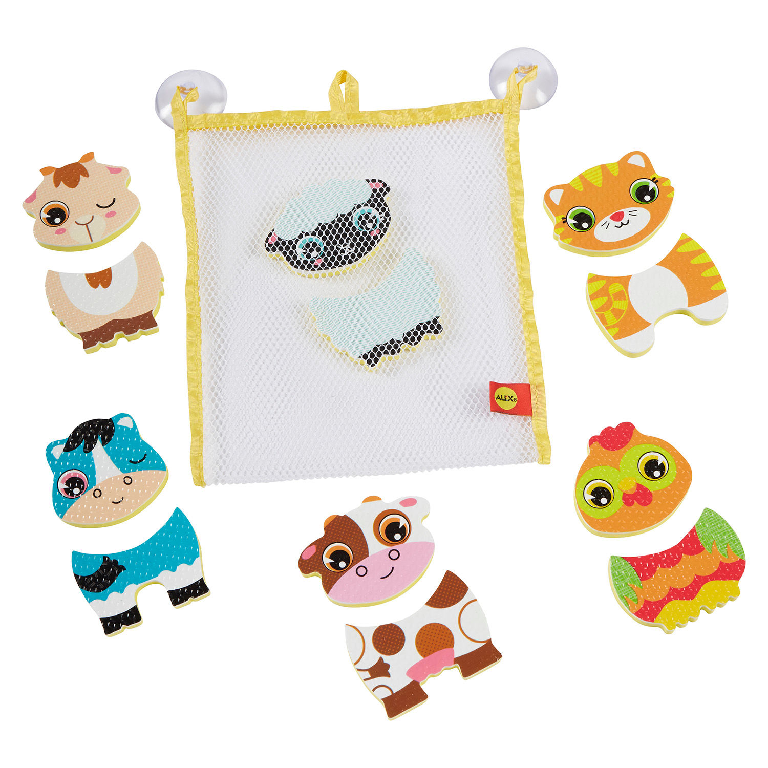 Barnyard Stickers in the Tub