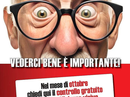 OTTOBRE MESE DELLA VISTA