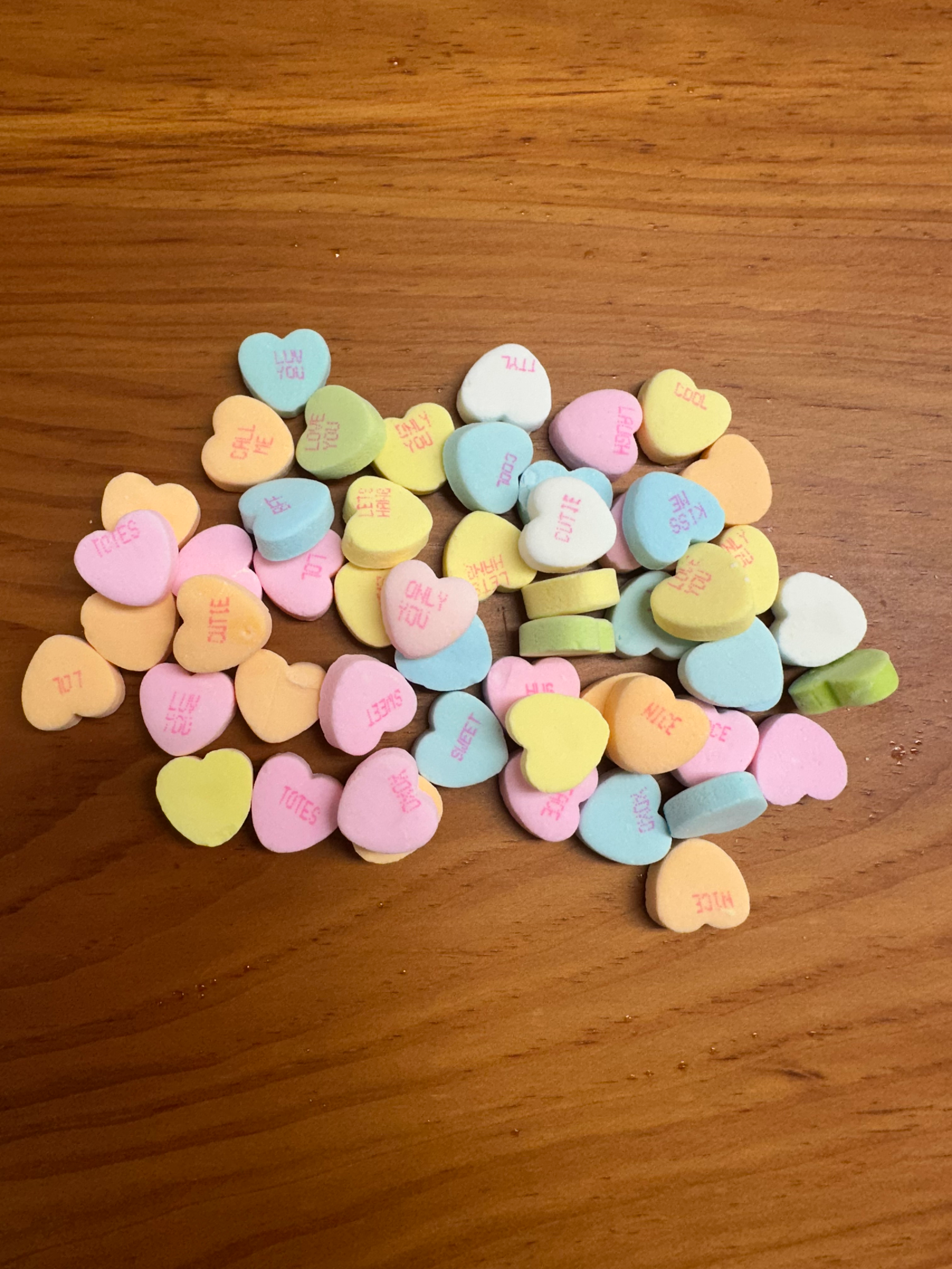 Conversation Hearts -Traditional