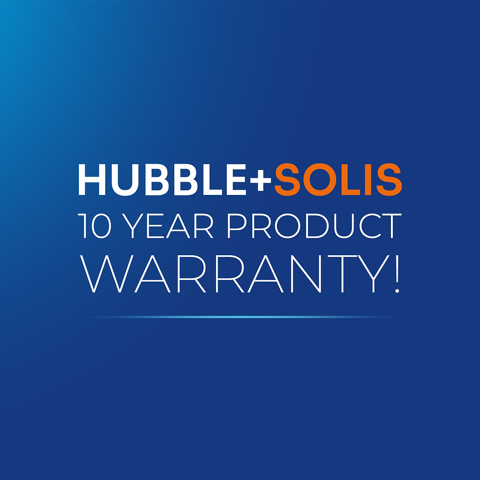 Solis 10 year product warranty