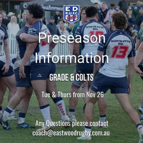 Pre Season 2025