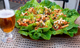 Thai Lettuce Cups Party Platter