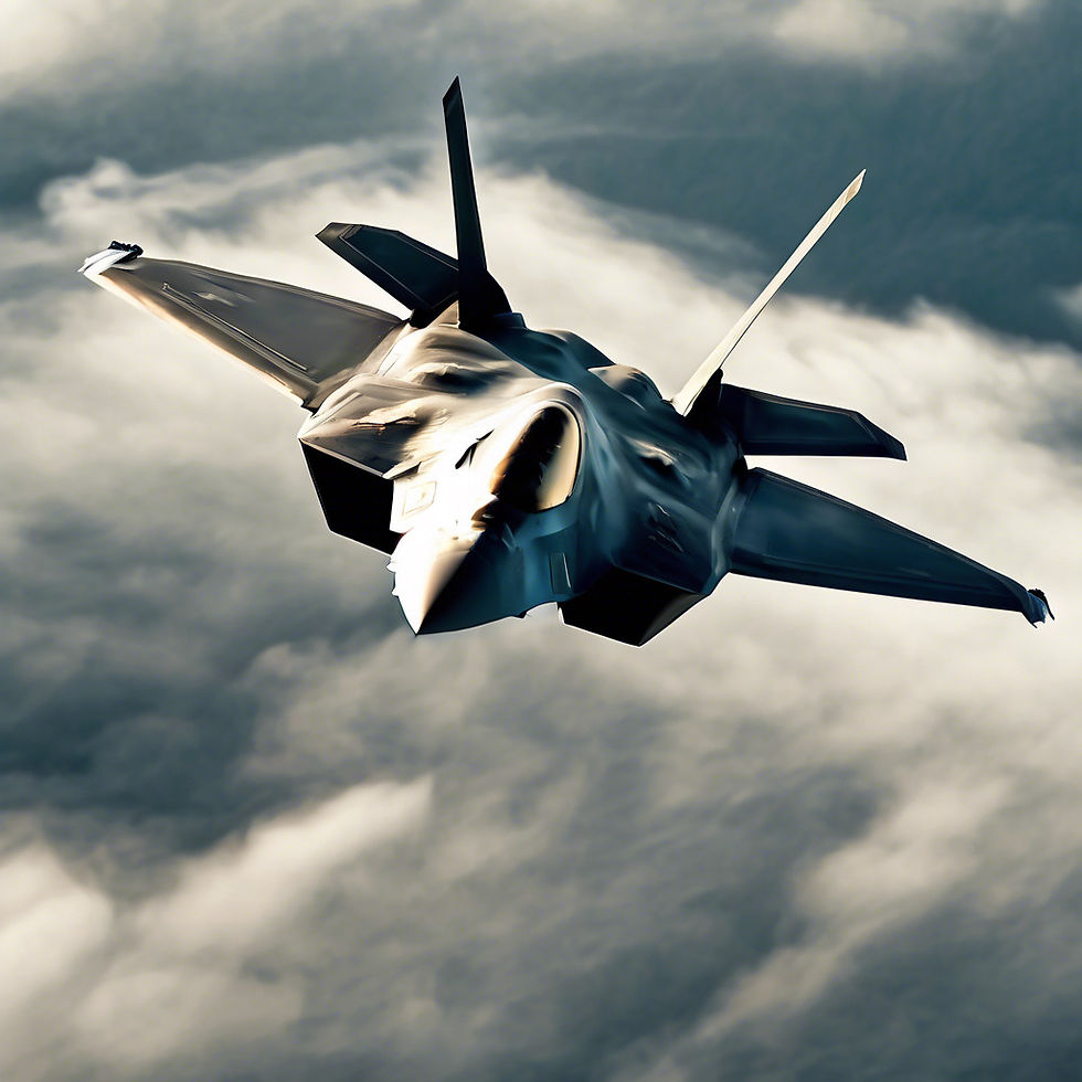 F22 Jet for aerospace and defense