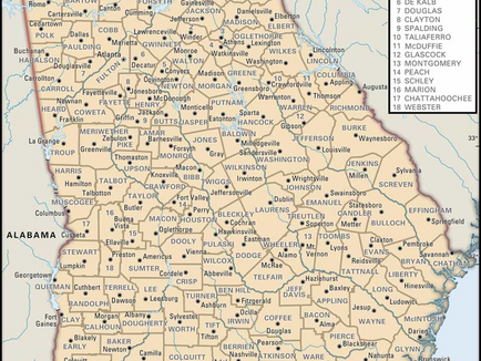 Georgia: Capul de afiș din sud
