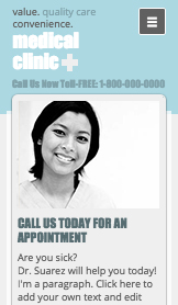 Zdraví website templates – Zdravotní klinika