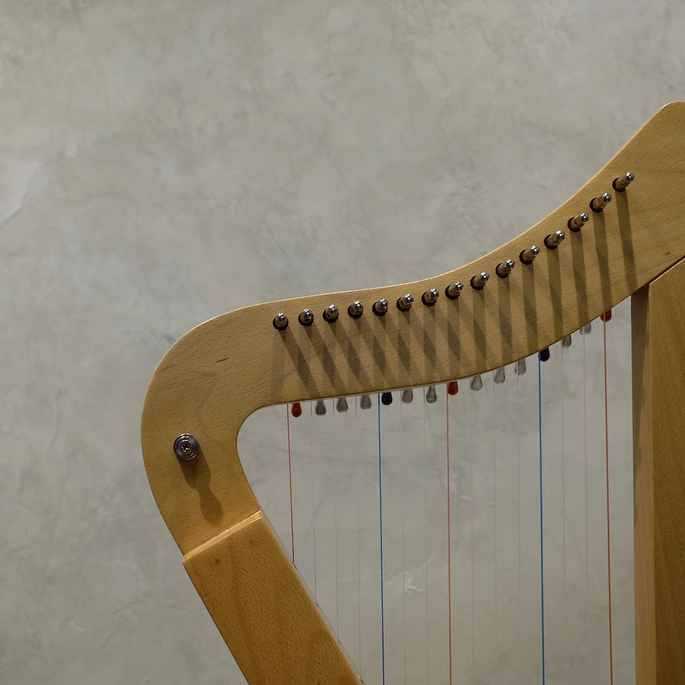 縮圖：Luna 15 strings harp 