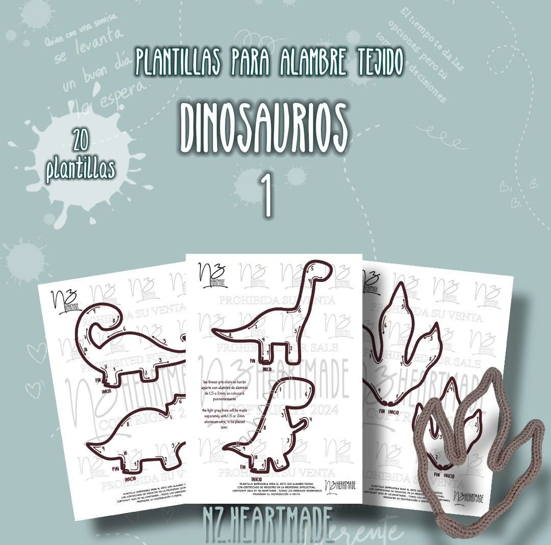 PLANTILLAS DINOS 1