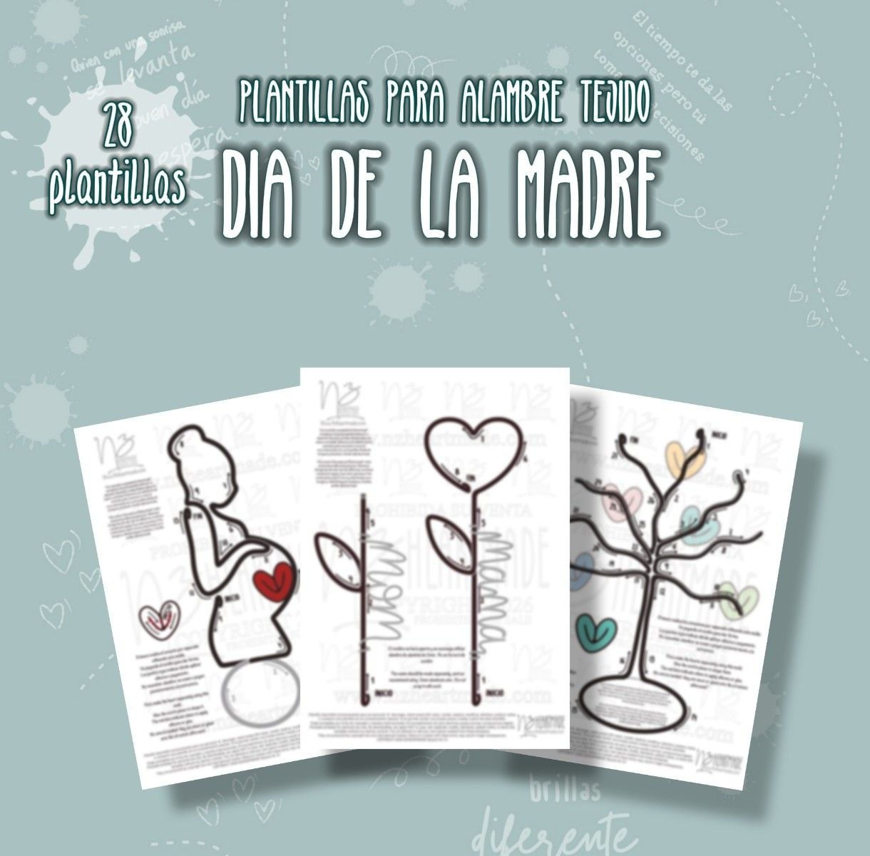 PLANTILLAS DIA DE LA MADRE