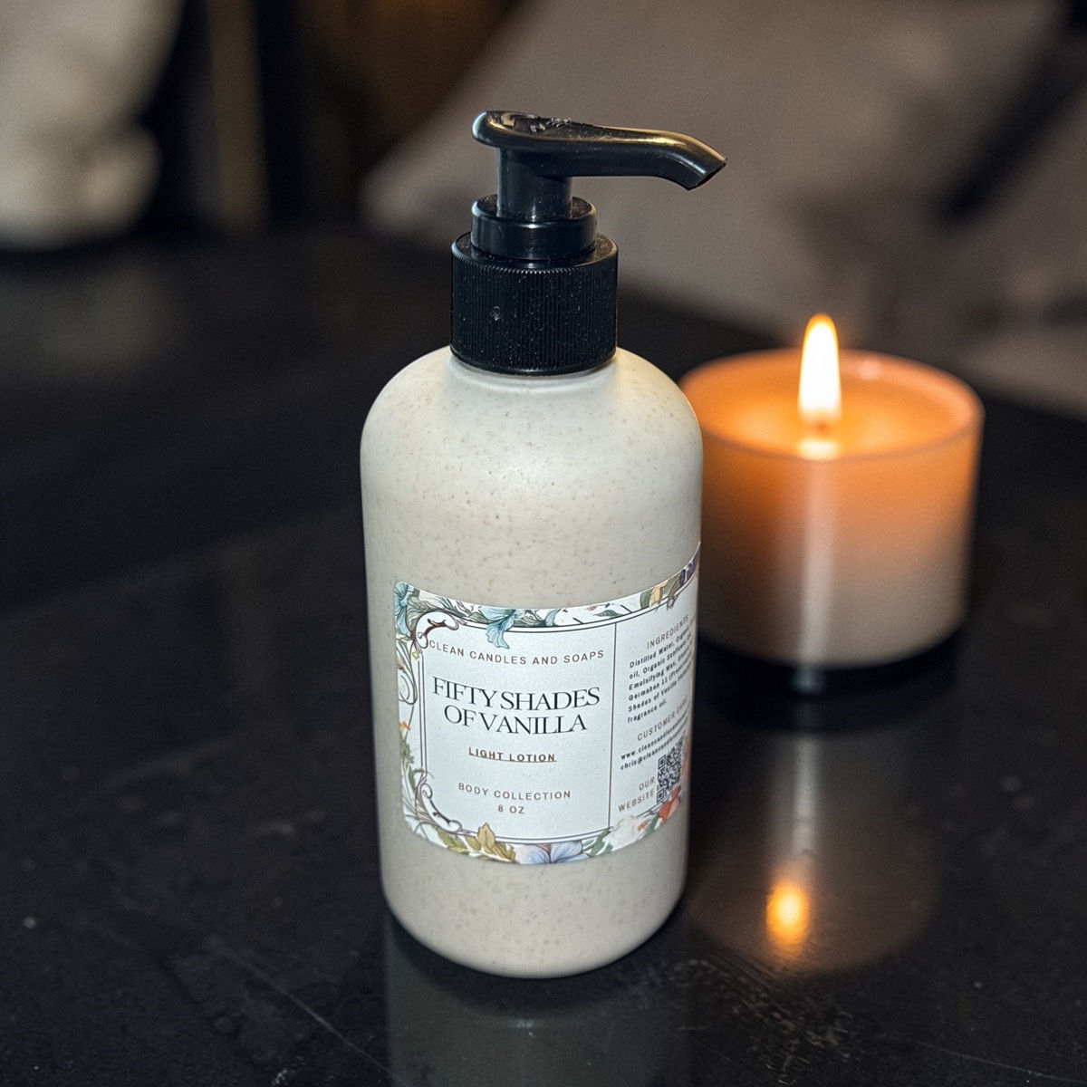 Fifty Shades of Vanilla | Light Lotion | 8 oz