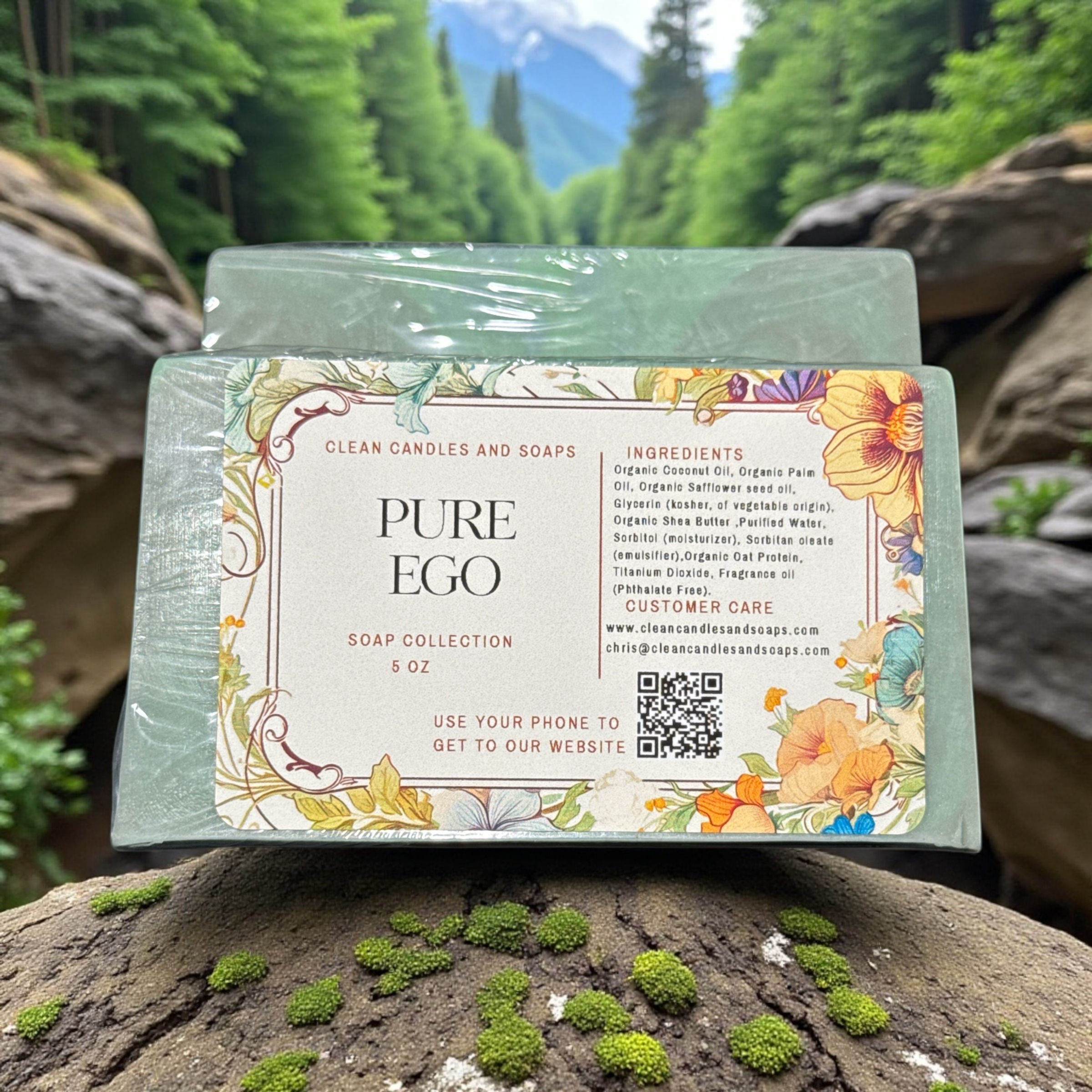 Pure Ego | Shea Butter and Glycerin  | Bar Soap | 6 oz