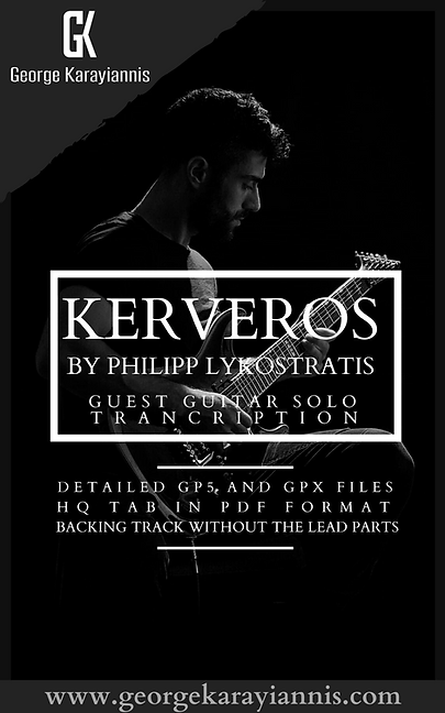 KERVEROS GUITAR SOLO TRANSCRIPTION