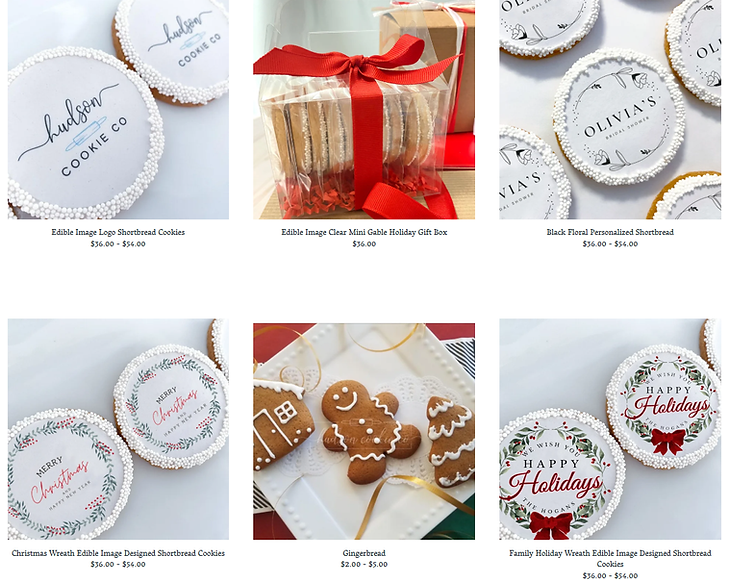 Christmas Cookie Options