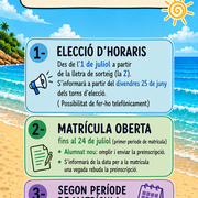        MATRICULACIÓNS A L'ESCOLA DE MÚSICA