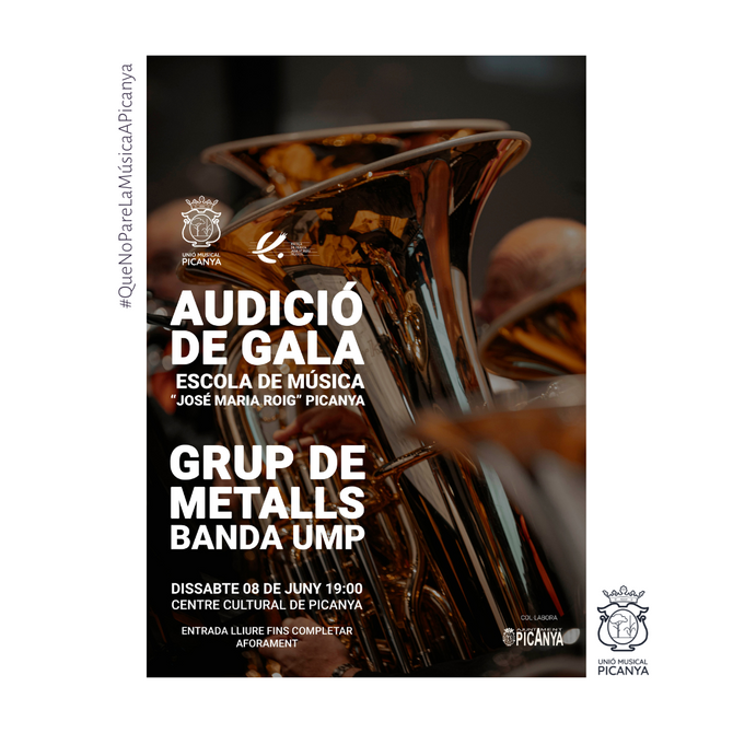 Audició de gala i concert Grup de Metalls UMP