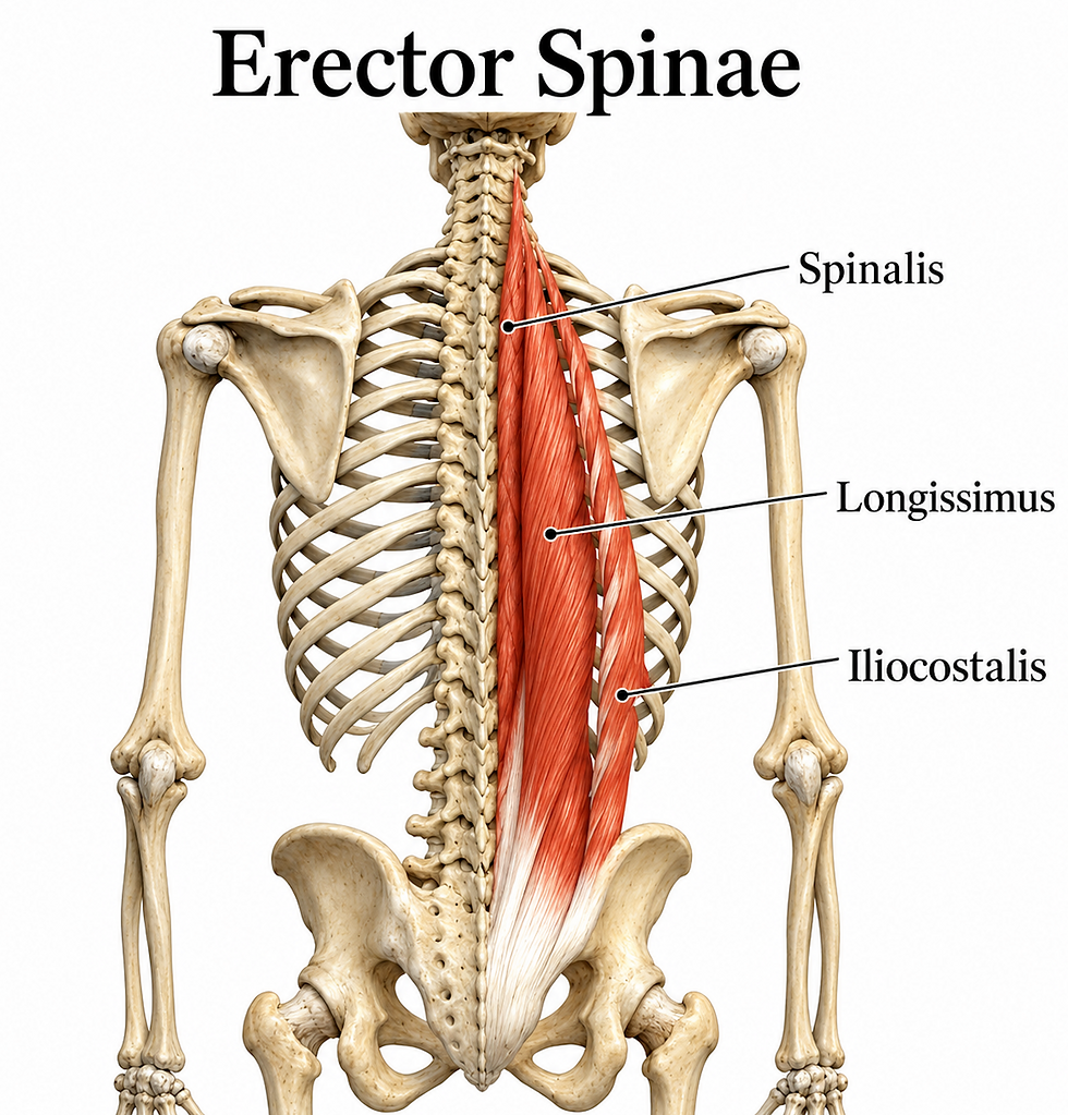 Erector Spinae: Spinal Movement and Endurance