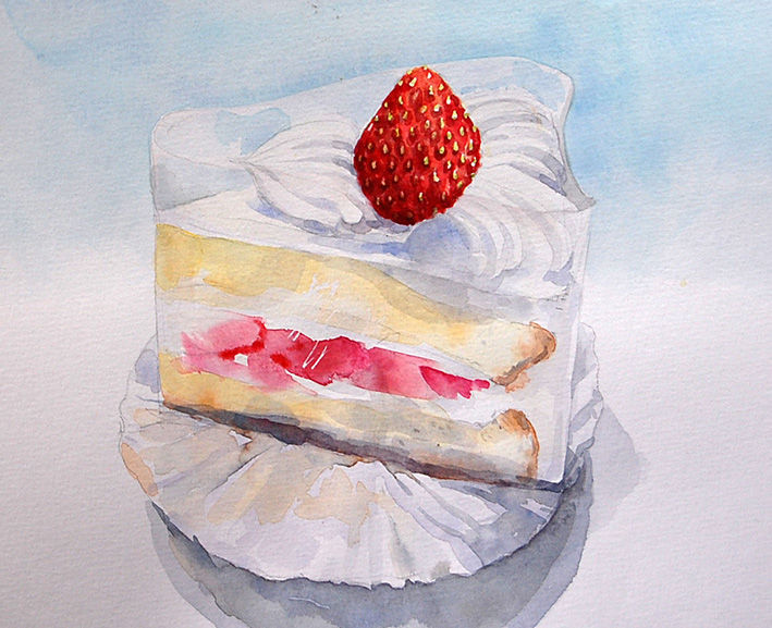 いちごのケーキ