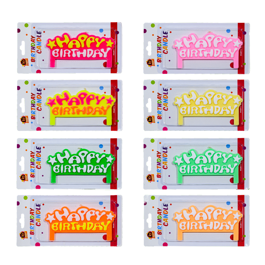 Happy Birthday Candles (YK203)