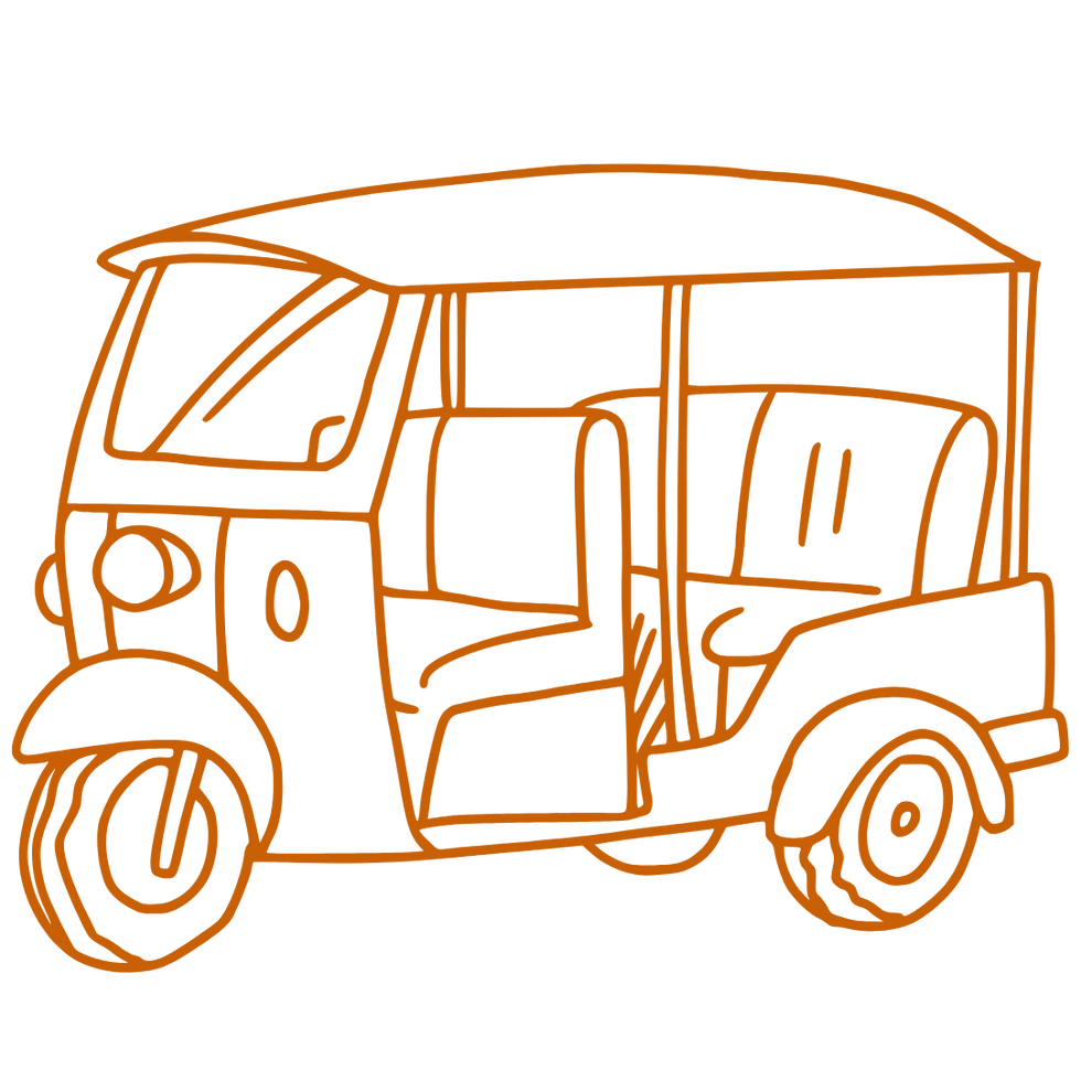 Aroy Dee Thai York - Orange TukTuk