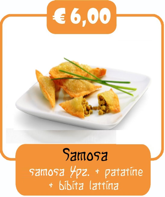 Menù Samosa