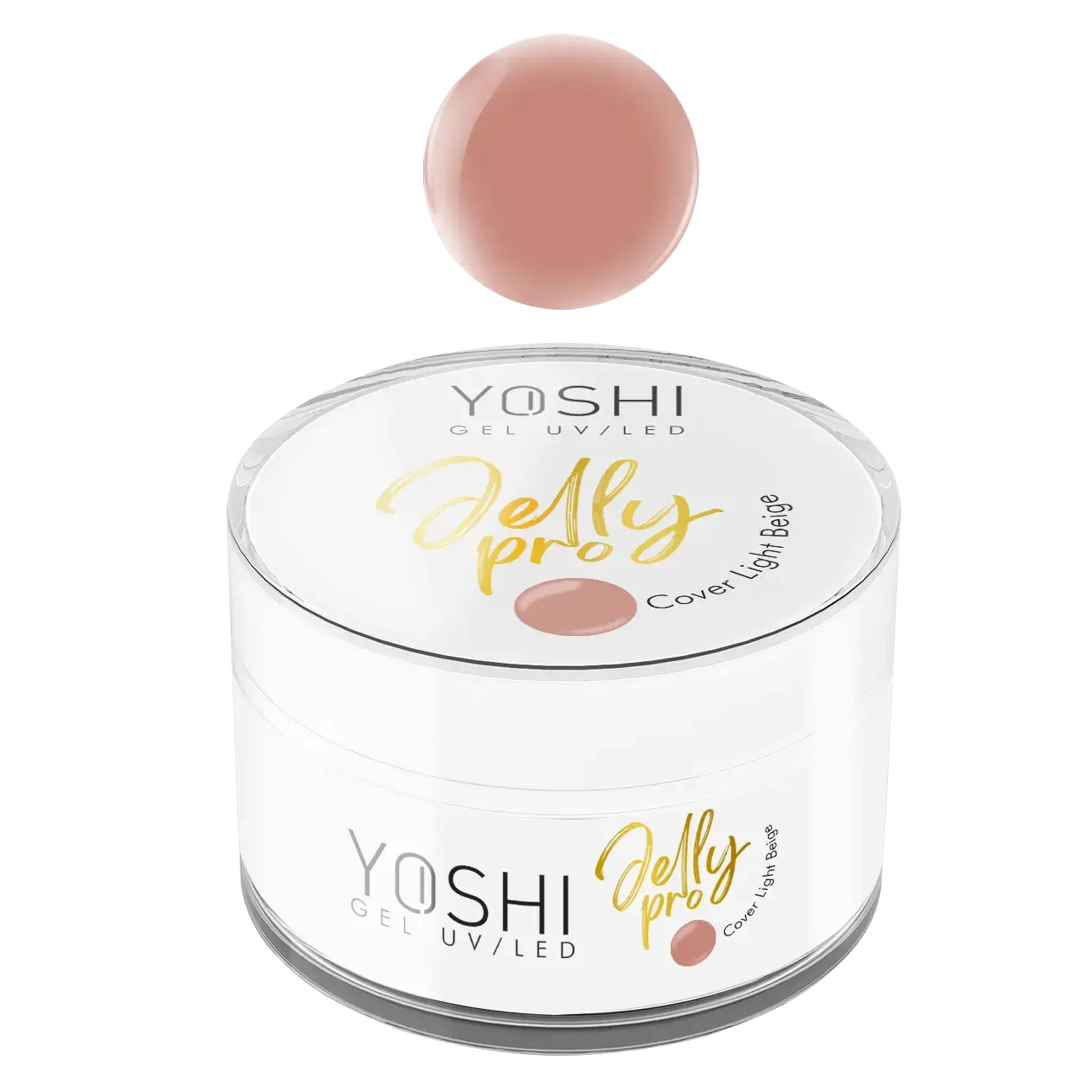 YOSHI Jelly PRO Gel UV LED Cover Light Beige 15ml