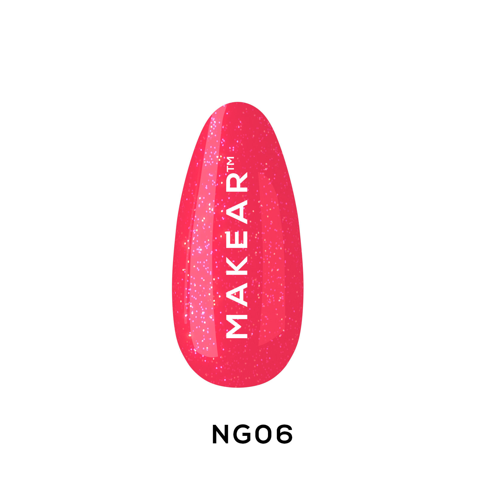 MAKEAR Neon Glitter NG06 Gel Polish 8ml