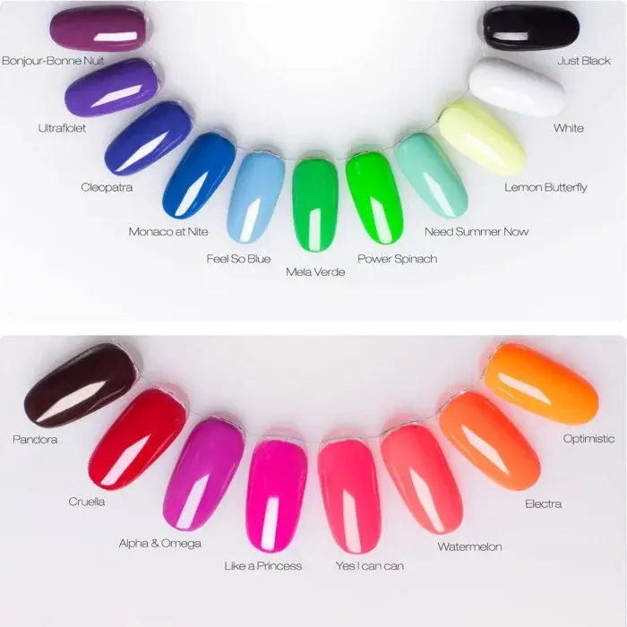 Thumbnail: INDIGO Nail Art Gel WHITE  8ml