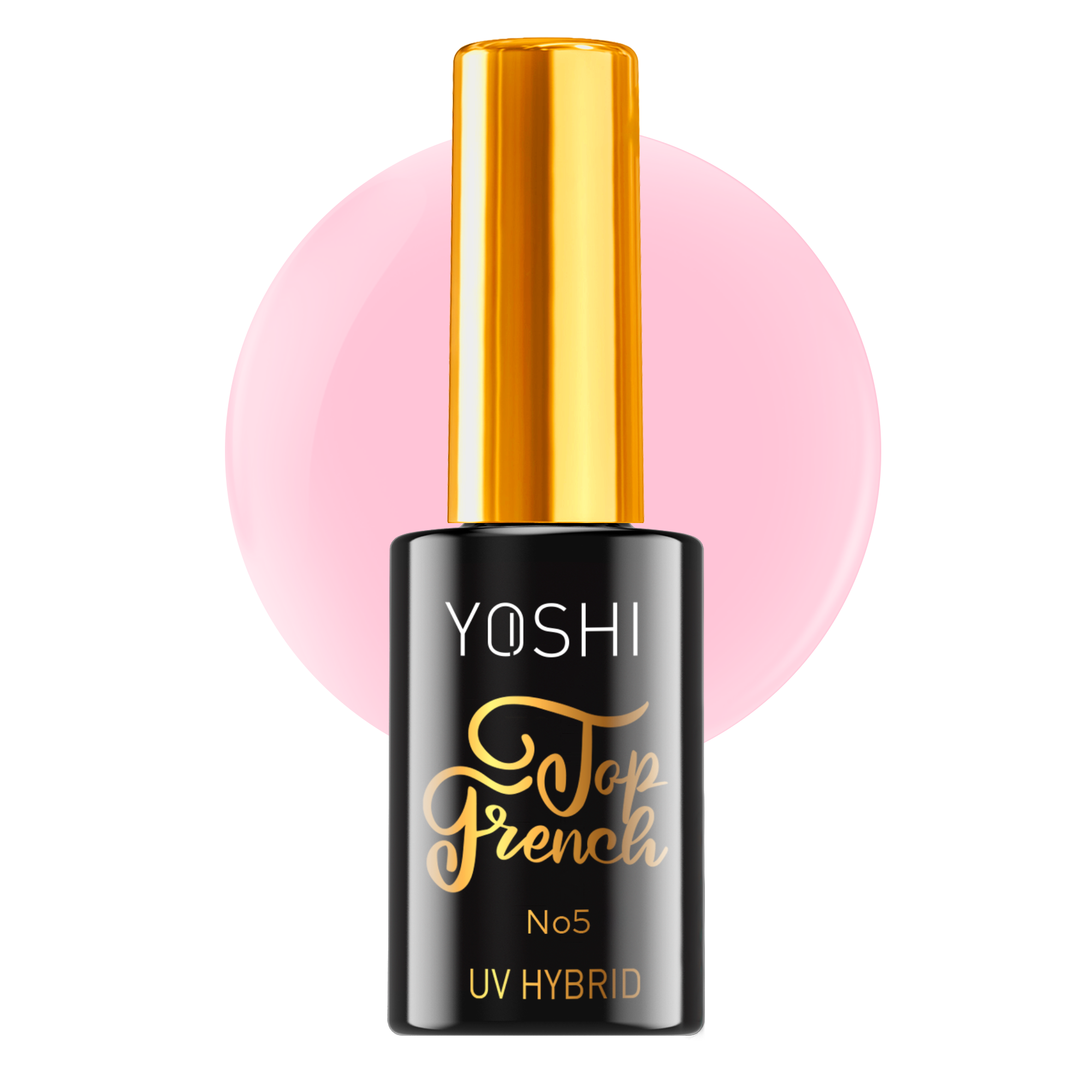 YOSHI French no.5  Top Coat UV Hybrid 10 ml