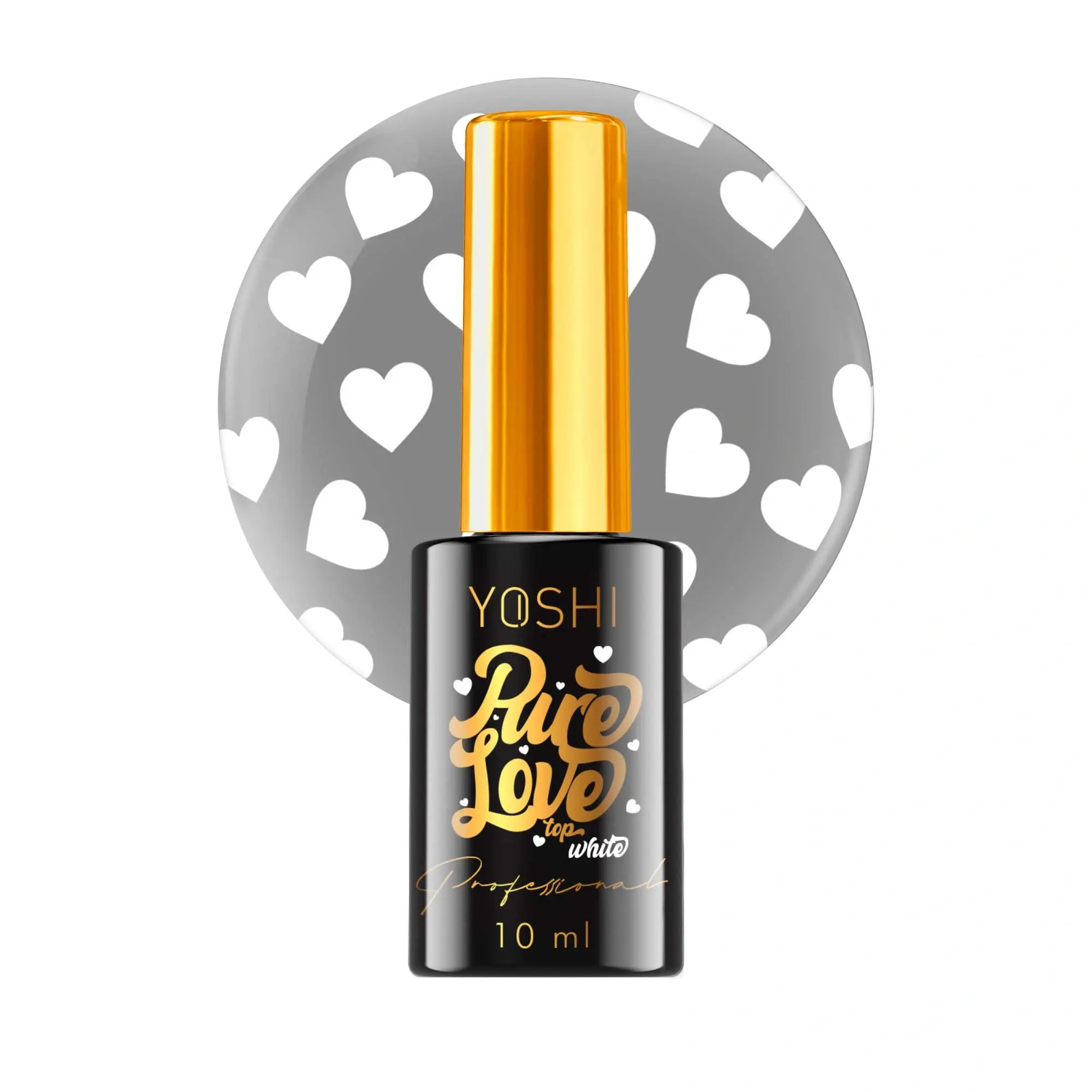 YOSHI Pure Love WHITE Top UV Hybrid  10 ml