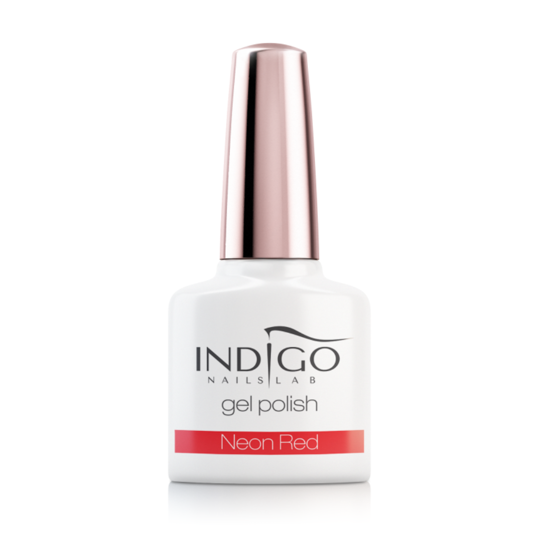 INDIGO Neon Red Gel Polish 7ml